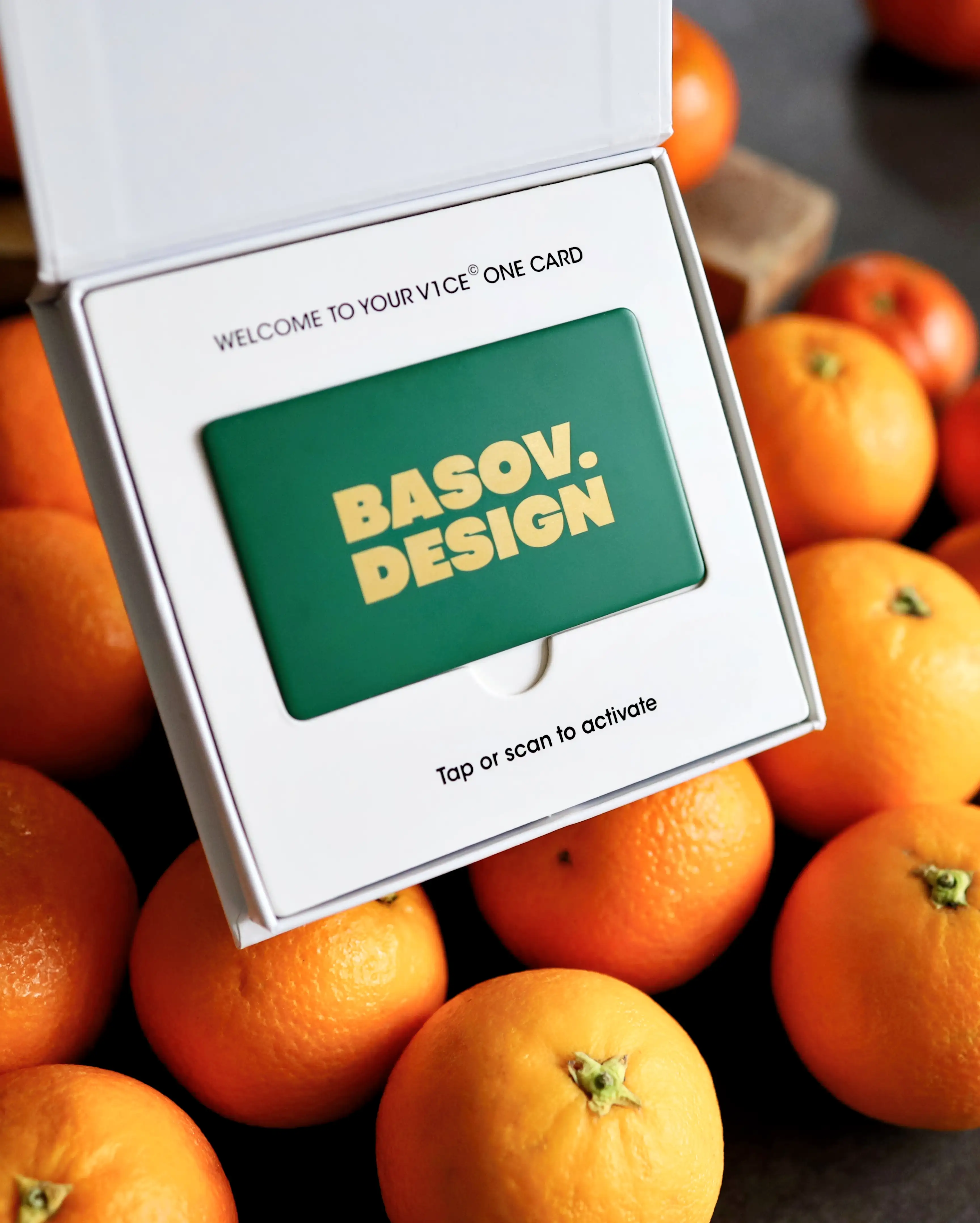 Package card for V1CE Client Conversion Platform | Digital Business Cards design by basov
