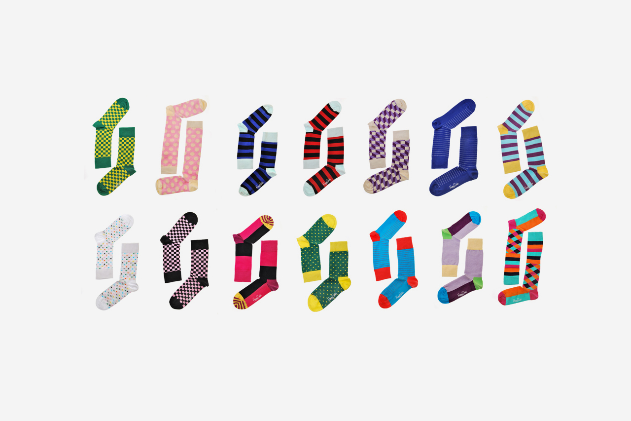 different socks for Nasocks eCommerce website design