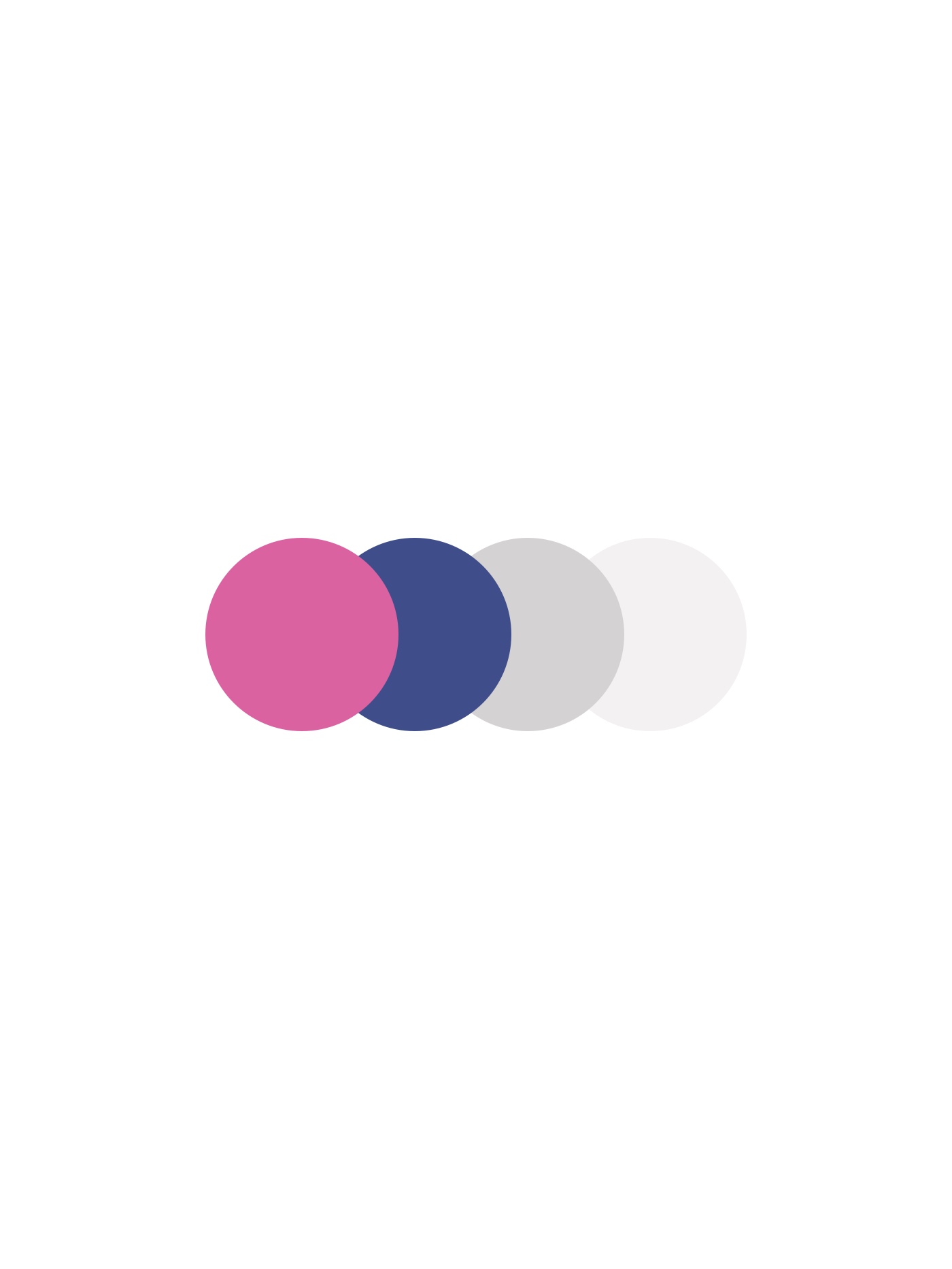 Four overlapping colored circles