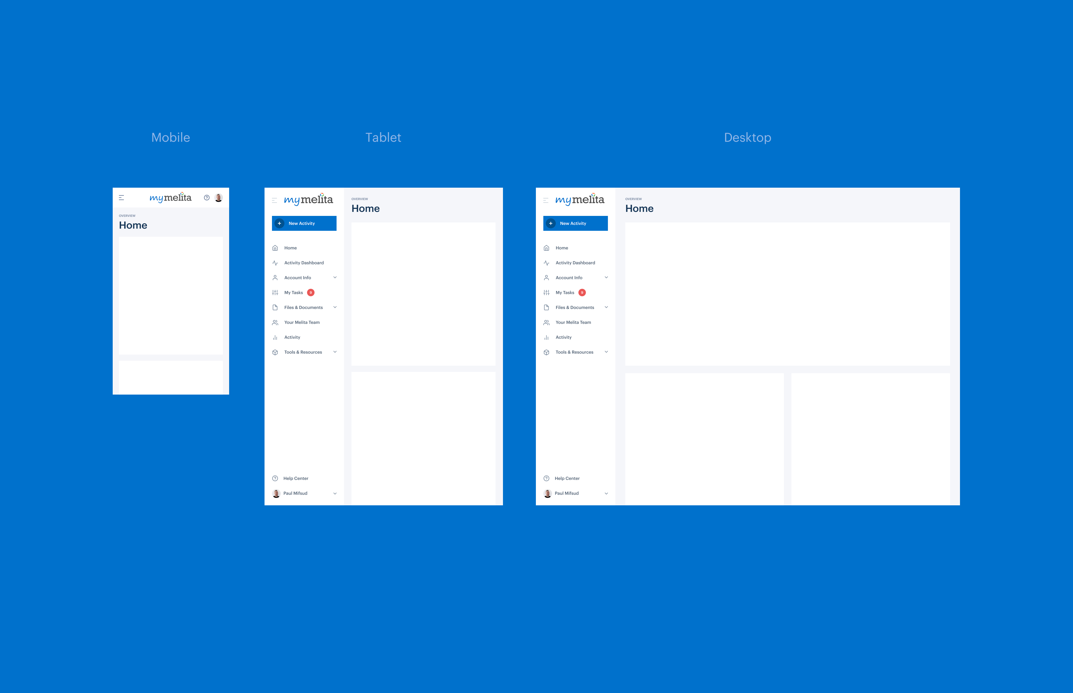 Responsive design for multiple devices