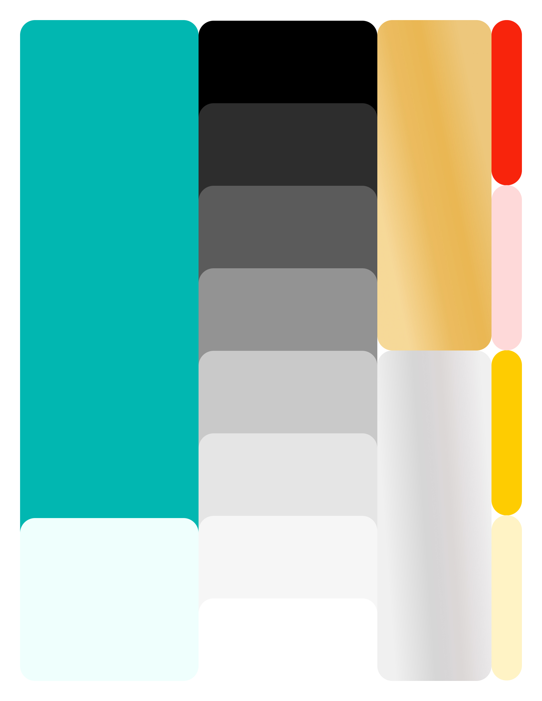 Color Palette for mobile app