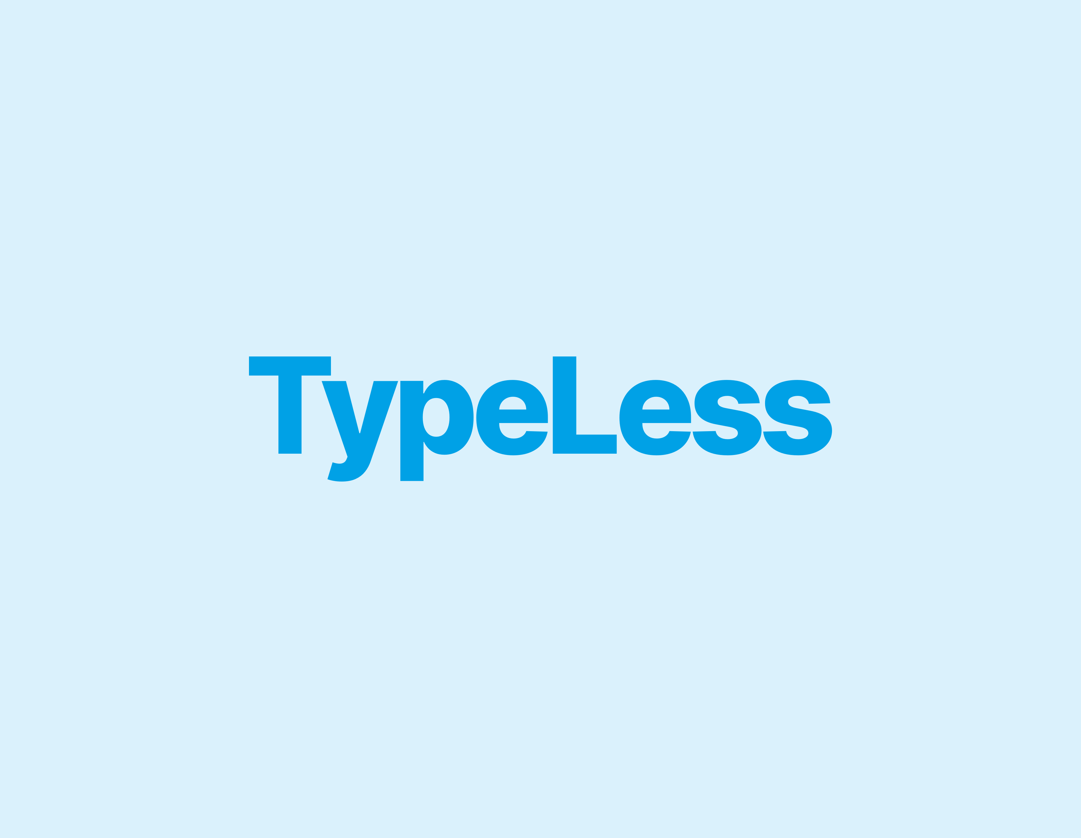 branding TypeLess